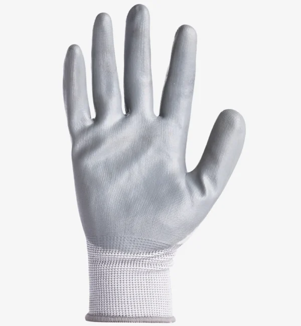 Karam Hand Gloves White Liner with Grey Nitrile Coating, HS31