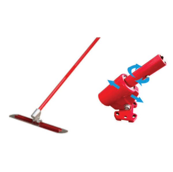 Orange Bullfloat Manual Small Stainless Steel Complete Set 1mtr x 18cm- 1603