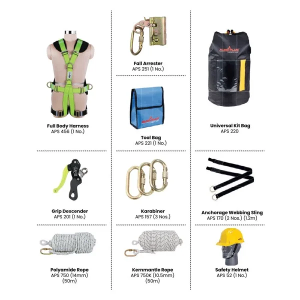 Alko Plus Fall Protection Kits Maintenance & Window Cleaning Kit APS 5001